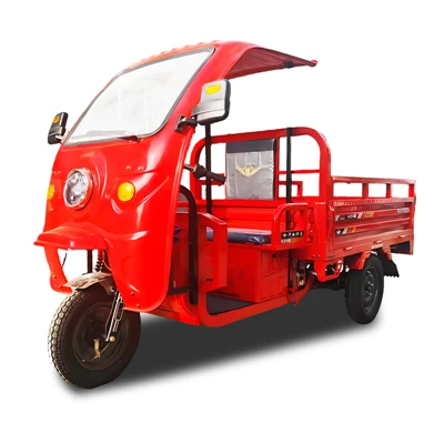 Sepeda Roda Tiga Kargo Listrik HD-09 Dengan Atap